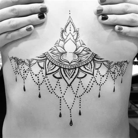 women underboob tattoo|88 under breast tattoo ideas 